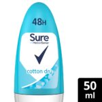 Sure Cotton Dry Roll-On Antiperspirant Deodorant 50ml