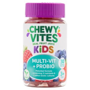 Chewy Vites Kids Multivitamin & Probio Fruit Gummies 30 Pack