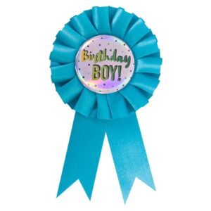Birthday Boy Rosette Badge