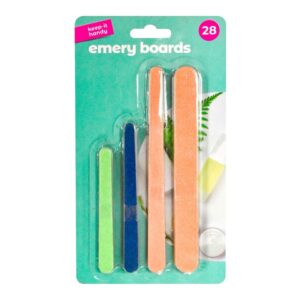Keep It Handy Emery Boards Assorted 28Pk