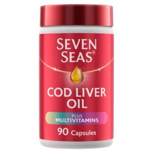Seven Seas Cod Liver Oil Plus Multivitamins With Vitamin D 90 Capsules