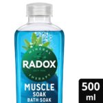 Radox Muscle Soak Bath Soak Bubble Bath 500ml