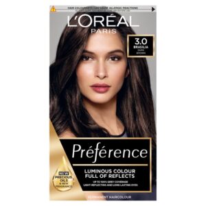 L'Oreal Paris Preference 3 Brasilia Dark Brown Permanent Hair Dye