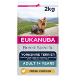 Eukanuba Yorkshire Terrier Dry Adult Dog Food Chicken 2kg