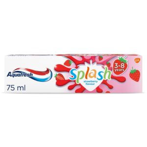 Aquafresh 3-8Yrs Strawberry & Mint Toothpaste 75Ml
