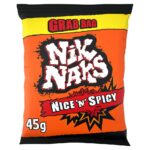 Nik Naks Nice 'N' Spicy Grab Bag Crisps 45G