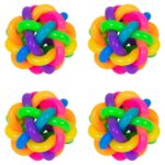 Colour Weave Bouncy Balls 4 Pack
