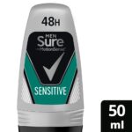 Sure Men Sensitive Roll-On Antiperspirant Deodorant 50ml