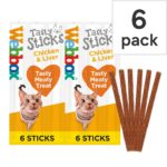 Webbox Chicken & Liver Cat Stick Treats 6 Sticks