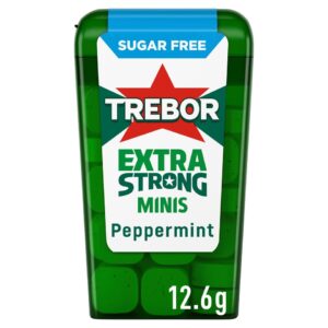 Trebor Mighties Extra Strong Sugar Free Mints 12.5g