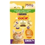 Go-Cat Senior Chicken & Turkey Mix With Vegetables 750G