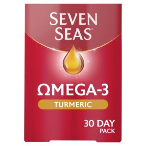 Seven Seas Omega 3 & Turmeric With Vitamin D 60 Pack