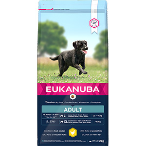 Eukanuba Large Breed Dry Adult Dog Food Chicken 2kg
