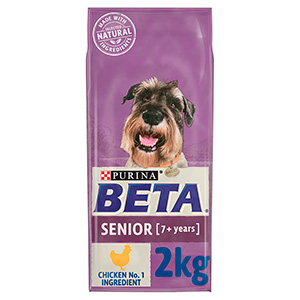 BETA Senior Dry Dog Food Chicken 2kg