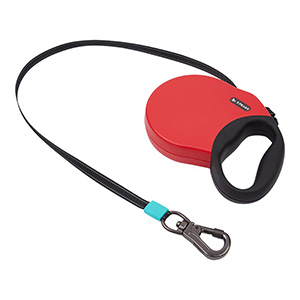 3 Peaks Retractable Extending Dog Lead Black Large