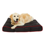 3 Peaks Gusset Dog Mattress Black