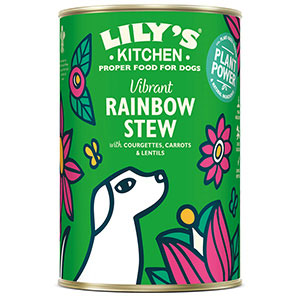 Lily's Kitchen Plant-Based Rainbow Wet Adult Dog Food Stew Tin 400g