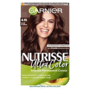 Garnier Nutrisse Ultra Colour 4.15 Iced Coffee Permanent Hair Dye
