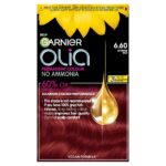 Garnier Olia 6.60 Bold Intense Red Permanent Hair Dye
