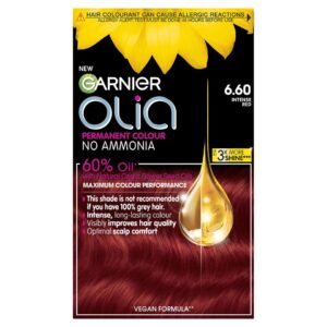 Garnier Olia 6.60 Bold Intense Red Permanent Hair Dye