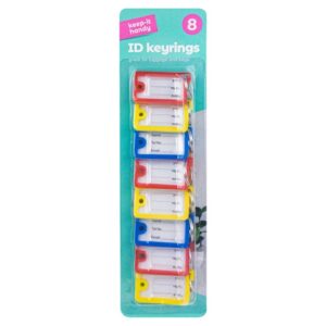 Keep It Handy Plastic Id Tags 8Pk