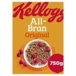 Kellogg's All-Bran Original Breakfast Cereal Large Pack 750g