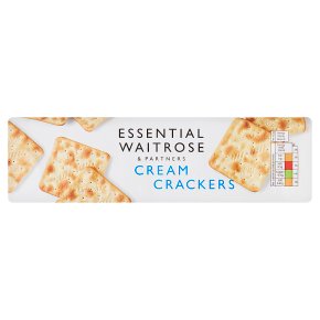 Waitrose Essential Cream Crackers 300g