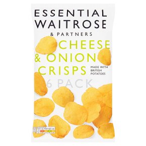 Waitrose Essential Cheese & Onion Crisps