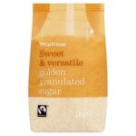 Waitrose Golden Granulated Sugar