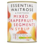Waitrose Essential Mixed Grapefruit Segments Light Syrup