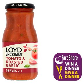 Loyd Grossman Tomato & Roasted Garlic Pasta Sauce 350g