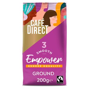 CaféDirect Fairtrade Empower Smooth Roast Ground Coffee 200g