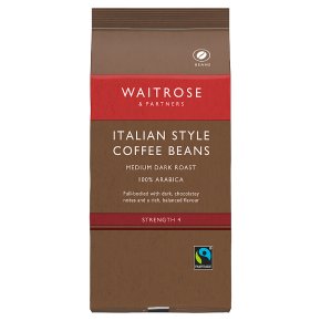Waitrose Italian Style Coffee Beans