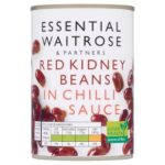 Waitrose Essential Red Kidney Beans in Chilli Sauce