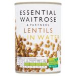 Waitrose Essential Lentils in Water