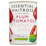 Waitrose Essential Plum Tomatoes in Natural Juice