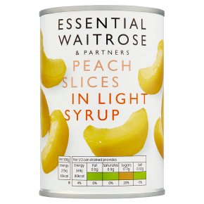 Essential Peach Slices in Light syrup