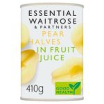 Essential Pear Halves in Fruit Juice