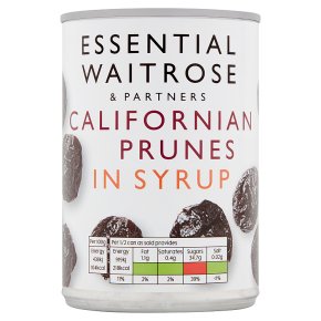Waitrose Essential Prunes in Syrup