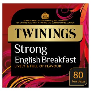 Twinings Strong English Breakfast Tea Bags 80