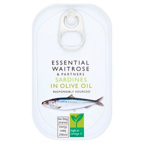 Waitrose Essential Sardines in Olive Oil