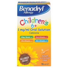 Benadryl Allergy Children's 6+