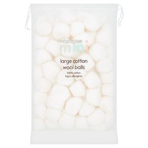 Waitrose Mini Baby Cotton Wool Balls