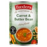 Baxters vegetarian soup carrot & butterbean