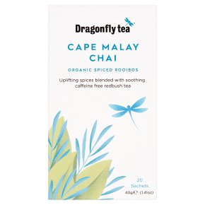 Dragonfly Tea Cape Malay Chai Spiced Rooibos 20 Tea Bags