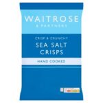 Waitrose Sea Salt Hand Cooked Crisps