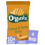Organix Cheese & Herb Corn Puffs