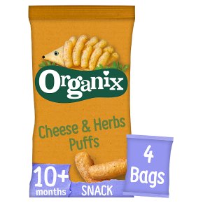 Organix Cheese & Herb Corn Puffs