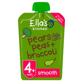 Ella's Kitchen Broccoli Pear + Peas