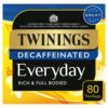 Twinings Everyday Decaffeinated Tea Bags 80